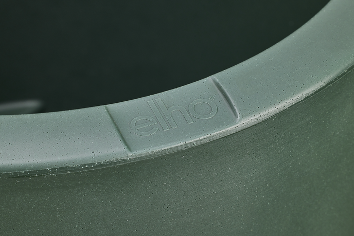 june round high 30cm smaragdgroen